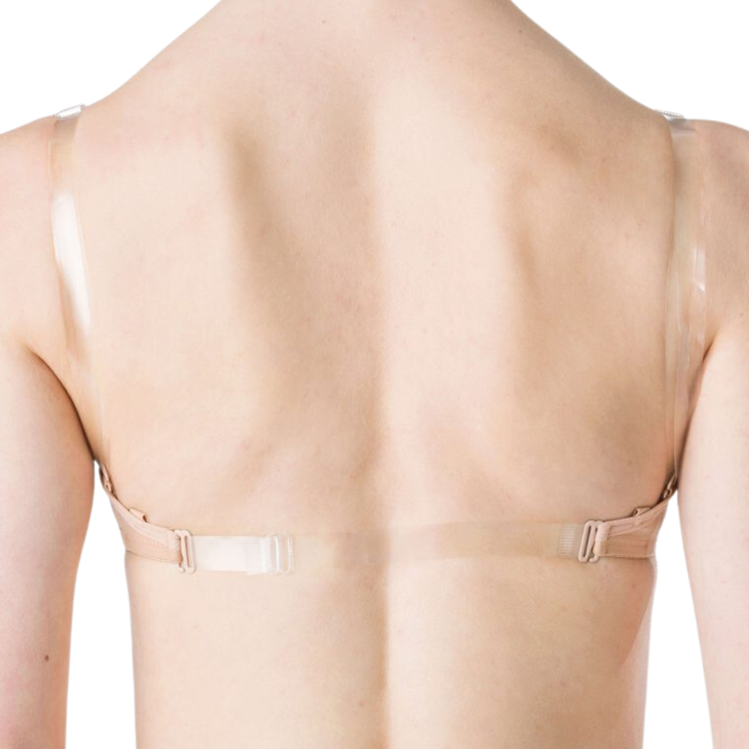 Performance Dance Bra Clear Adjustable Back and Shoulder Straps BRA02 –  Centre Stage Dancewear