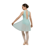 Amelia Lyrical Dress with Chiffon Leaf Overlay Skirt CHD23-ADD23
