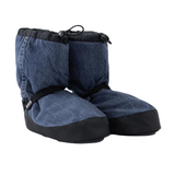 Bloch Upcycled Denim Dance Shoe Cover -Warmup Booties SIM5037