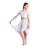 Inspire Mesh High Waisted Skirt with Dance Brief CHSK05-ADSK05