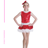 So Much Cheer Christmas Dress with tulle Skirt CHD08 CHILD