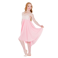 Princess Style Chiffon Dress with Chiffon Skirt CHD03-ADD03