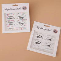 Face/Body Bling Eye Sticker Jewels - 2 Pack- Small Size Gems