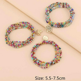 Beads Of Colour Bracelet