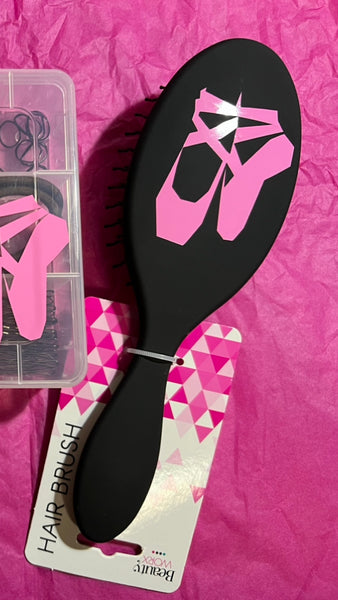 Hair Brush Personalized with Dance Logo
